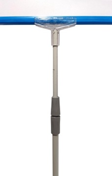 Телескопический рекламный стенд 150 см с рамкой А4 SN