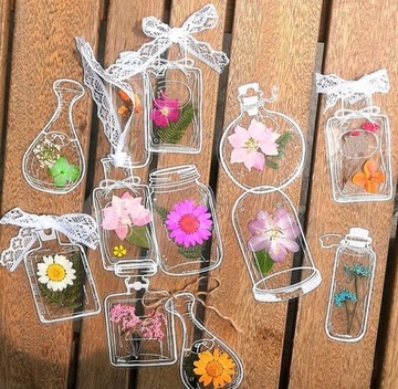 30 шт. закладки из сухоцветов своими руками 02