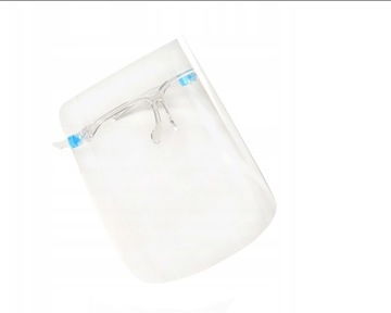 PRZYŁBICA OCHRONNA OKULAROWA WYSOKA JAKOŚĆ HIT