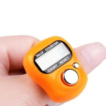 Mini LCD Electronic Digital Tally Counter Fitness Finger Counter Sewing