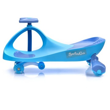 Blue Gravity Ride-On Twistcar Blue для мальчиков со светодиодными колесами