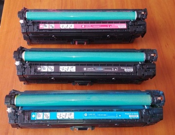 Toner HP CE340H, CE341H, CE343H