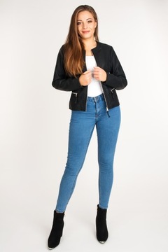 КОЖАНАЯ КУРТКА ЖЕНСКАЯ, ПРОЗРАЧНАЯ КОЖА