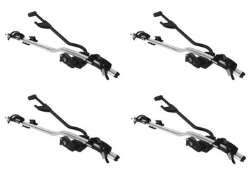 4x Uchwyt rowerowy na dach THULE 598 ProRide