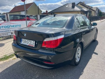 BMW Seria 5 E60 Sedan 2.0 520d 177KM 2008 BMW Seria 5 520D Automat Bananowe Skory Grzane Fotele Parktronic Kompletnt, zdjęcie 2