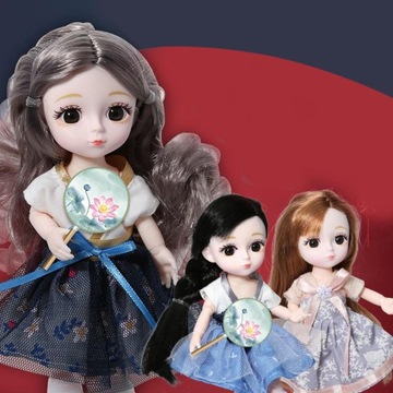 segolike pełny zestaw 16 cm BJD Doll Fashion Girl