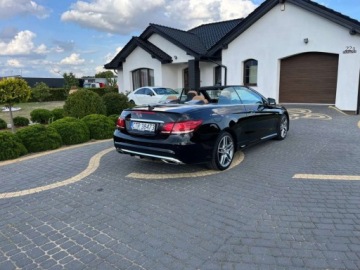 Mercedes Klasa E W212 Kabriolet Facelifting 500 408KM 2015 Mercedes-Benz Klasa E E 550 Amg Cabrio Jedyny sluszny silnik V8 Full, zdjęcie 3