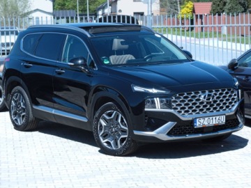 Hyundai Santa Fe IV SUV HEV 1.6 T-GDI HEV 230KM 2022 Hyundai Santa Fe 230ps 4WD Full Wentyle Panorama 360 Hak HUD Krell ACC Blis, zdjęcie 1