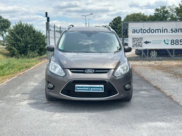Ford C-MAX II Minivan 1.6 EcoBoost 150KM 2012 Ford Grand C-MAX Raty 1.6 benz Klimatronic, park asist Grzana szyba serw, zdjęcie 14