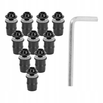 Набор винтов для лобового стекла мотоцикла M5x16 мм/0,6 дюйма, 10 шт., 32 шт.