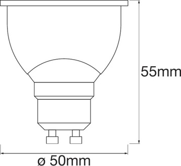 Żarówka LED GU10 5W DIM SMART+ WiFi LEDVANCE