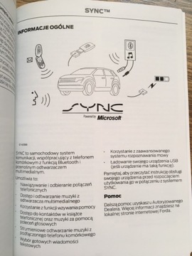 Ford ECOSPORT 2012-2017 Руководство пользователя на польском языке