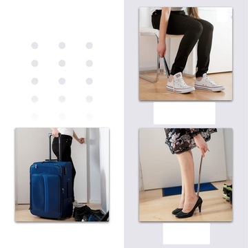 ЛОЖКА ДЛЯ ОБУВИ, МЕТАЛЛ, МАЛЕНЬКАЯ, ДЛИННЫЙ КРЮЧОК