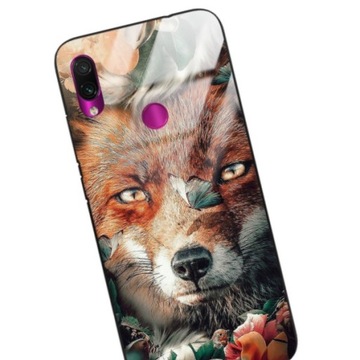 Etui GLASS do XIAOMI REDMI NOTE 7 Zwierzęta Wzory