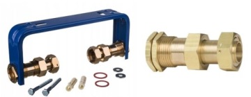 KONSOLA WODOMIERZA 3/4 CALA DN20 ZAPASOWE ŚRUBUNKI