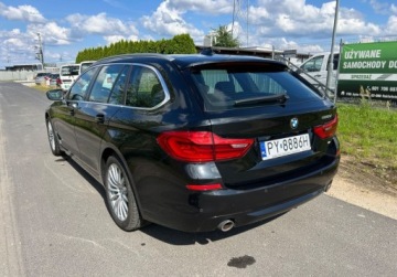 BMW Seria 5 G30-G31 Touring 520d 190KM 2018 BMW Seria 5 520d High Executive full led, panorama 2.0 Diesel 190KM, zdjęcie 3