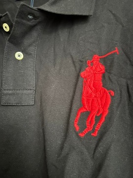 Koszulka polo Polo by Ralph Lauren BIG PONY czarna męska 2XL