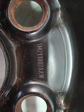 DISK OCELOVÝ VOLKSWAGEN OE 6.0" X 16" 5X112 ET 53