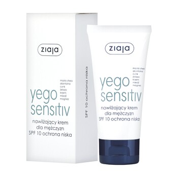 Ziaja Yego Sensitiv Krem nawilżający dla mężczyzn 50ml