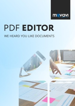 PDF Editor Chef Movavi - Edycja Plików PDF konwersja - lic. dożywotnia