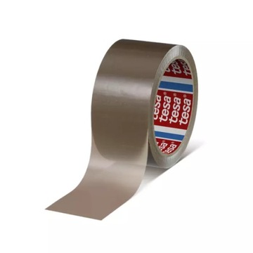 6x Taśma pakowa solvent TESA 4263 48/66m brąz