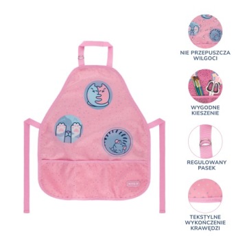 ФАРТУК ДЛЯ ХУДОЖЕСТВЕННЫХ РАБОТЫ Hugs&Kittens