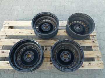 4× DISK OCELOVÝ AUDI OE A4 B5 6.0" X 15" 5X112 ET 45