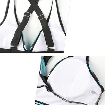 ДВУХЧАСТНЫЙ КУПАЛЬНИК БИКИНИ ДЛЯ ПОХУДЕНИЯ, ТРУСИКИ С ВЫСОКОЙ ПОСАДКОЙ / XXL