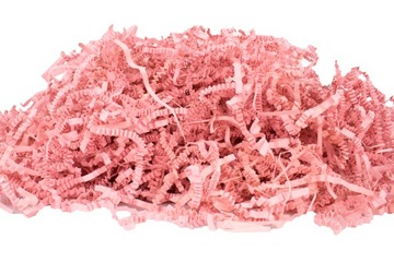 Базовая бумажная стружка 4мм Пудра Розовая 1кг