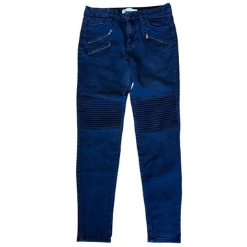 ZARA DAMSKIE MODNE SPODNIE JEANSOWE Rozm. 38