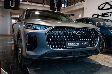Chery Tiggo 9 SUV PHEV 1.5 Super Hybrid 428KM 2025 Tiggo 9 Prestige 1.5 T-GDI Super Hybrid DHT 7os. 428KM 2025, zdjęcie 2
