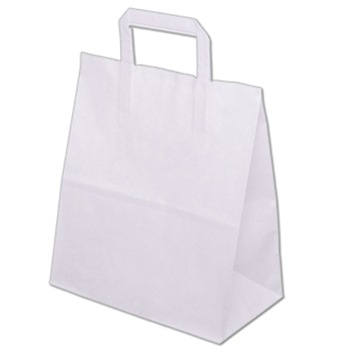 Torba papierowa z uchwytem 260x140x300 mm 300 szt.