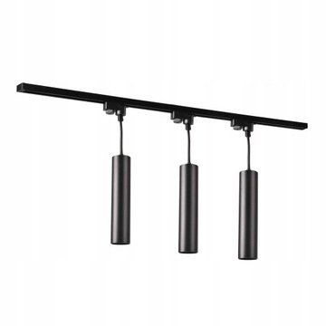 Zestaw Szynoprzewód Szyna 1m + 3x Lampa GU10 LED