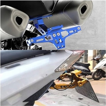 УНИВЕРСАЛЬНЫЙ КРОНШТЕЙН ДЛЯ КРЕПЛЕНИЯ НОМЕРНОГО ЗНАКА ЛЕГКОГО МОТОЦИКЛА