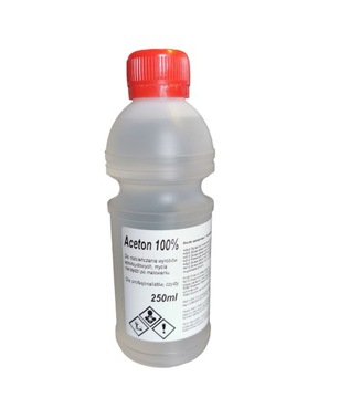 ACETON do Żywic CZYSTY 250ml