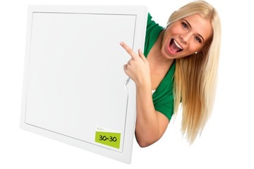 DRZWICZKI REWIZYJNE PLASTIKOWE 300X300