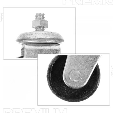 КОЛЕСО КОЛЕСО 12 ММ С ГОРИЗОНТАЛЬНЫМ ПОДЪЕМОМ КОЛЕСА