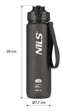 Велосипедная бутылка для воды для детей 1000 мл