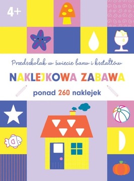 Naklejkowa Zabawa kształty kolory przedszkolaka