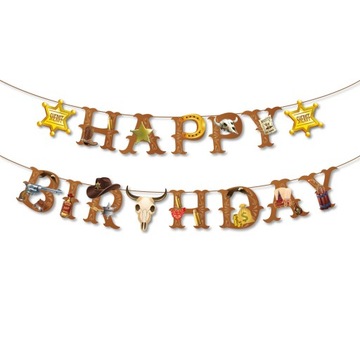 Ковбойский одноразовый набор столовых приборов Дикого Запада, фото шерифа в туалете