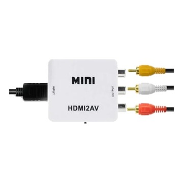 Конвертер изображения из HDMI в адаптер адаптера сигнала AV 3x RCA Chinch