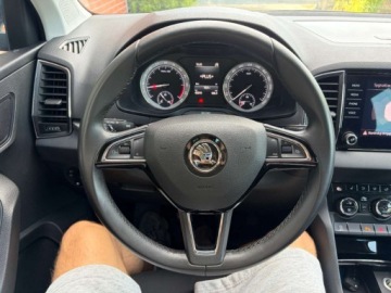 Skoda Karoq Crossover 1.6 TDI 115KM 2019 Skoda Karoq 1.6 diesel 115 KM 6 biegow salon polska zadbany zamiana, zdjęcie 11