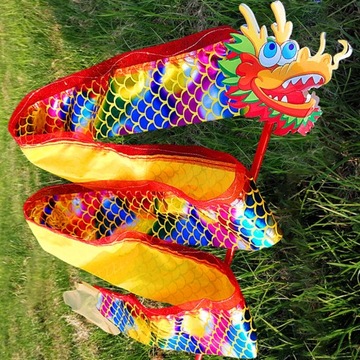 Детская гимнастическая лента Китайский дракон со сказочным танцевальным баннером