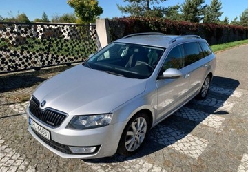 Skoda Octavia III Kombi 1.6 TDI CR DPF 110KM 2014 Skoda Octavia Skoda Octavia 1.6 TDI (Green tec) Ambition 1.6 Diesel 110KM