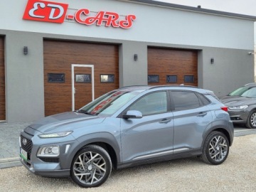 Hyundai Kona I 2021 Hyundai Kona Piekna 1.6b elektryk hybryda 43 tys km jak nowa bezwypadkowa