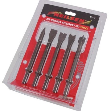 НАБОР ДОЛОТ ДЛЯ ПНЕВМАТИЧЕСКОГО МОЛОТОКА, 4 ШТ.