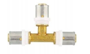HERZ PEX TRÓJNIK FI 32x16x32 REDUKCYJNY ZACISKOWY 32x16 ZAPRAS