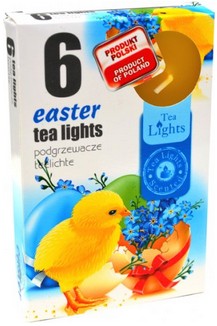 Wielkanocne Tea Light Zapach EASTER 6 szt.