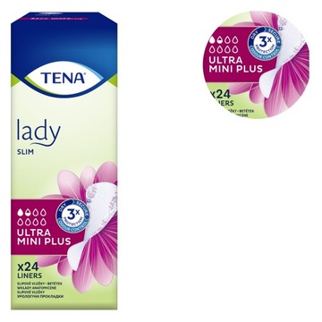 Wkładki TENA Lady Slim Ultra Mini Plus 24 szt