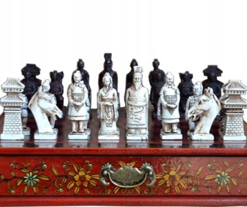 ШАХМАТНАЯ армия РЫЦАРИ воины КИТАЙСКИЙ император БОЛЬШОЙ